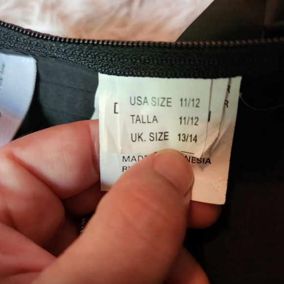 Mori Lee by Madeline Gardner A Line One Shoulder Black Cocktail Dress Size 12 - Picture 10 of 14